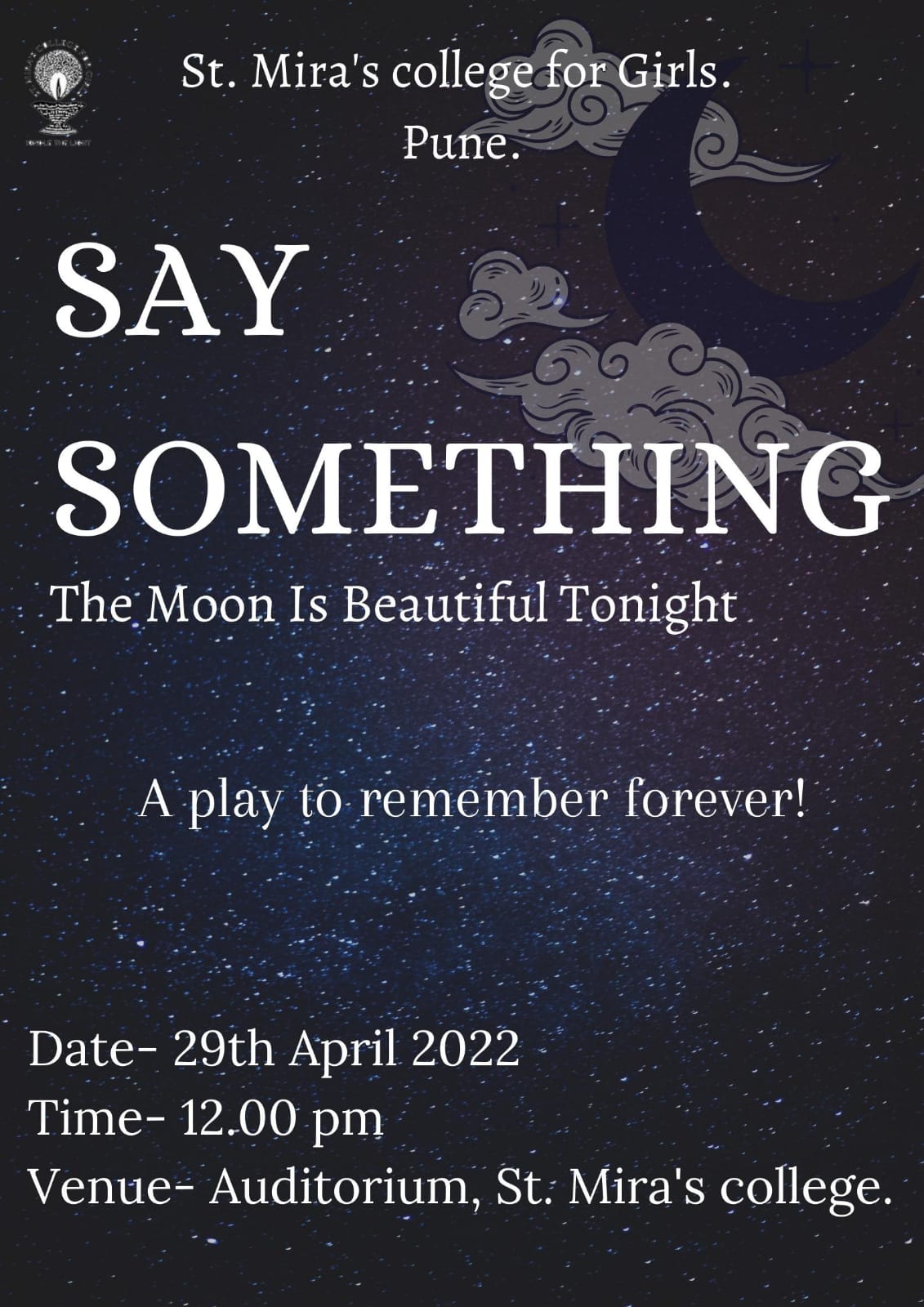 Say something Flyer